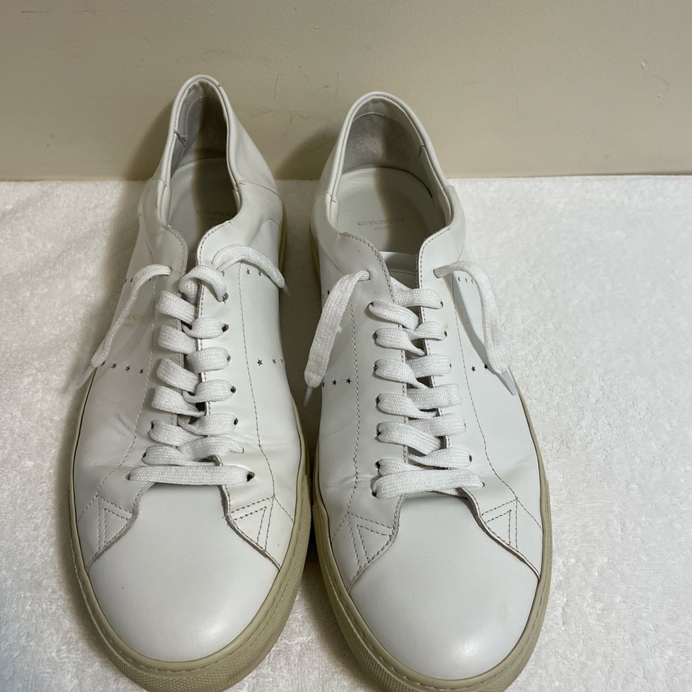 Givenchy White Leather Sneakers
